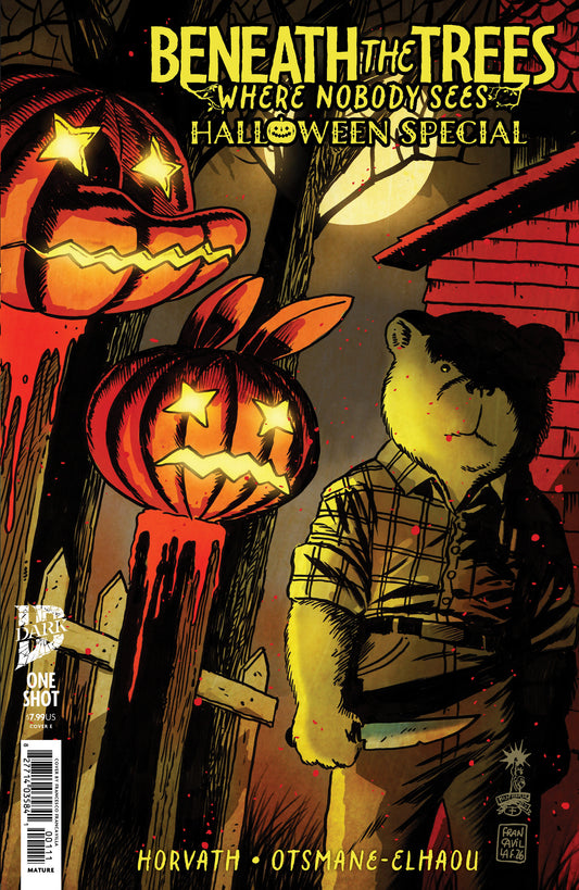 Beneath The Trees Where Nobody Sees Halloween Special Variant E (Francavilla IDW Goes Dark Variant) - Image
