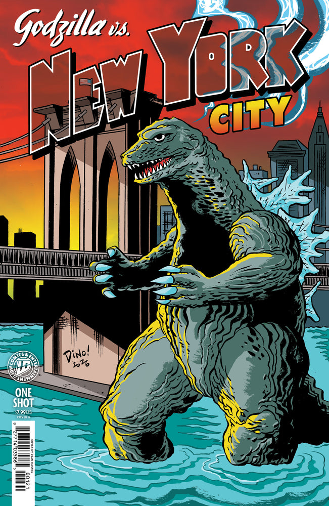 Godzilla Vs. America: New York City Variant B (Haspeil) - Image - Comics - Image - Pop Weasel