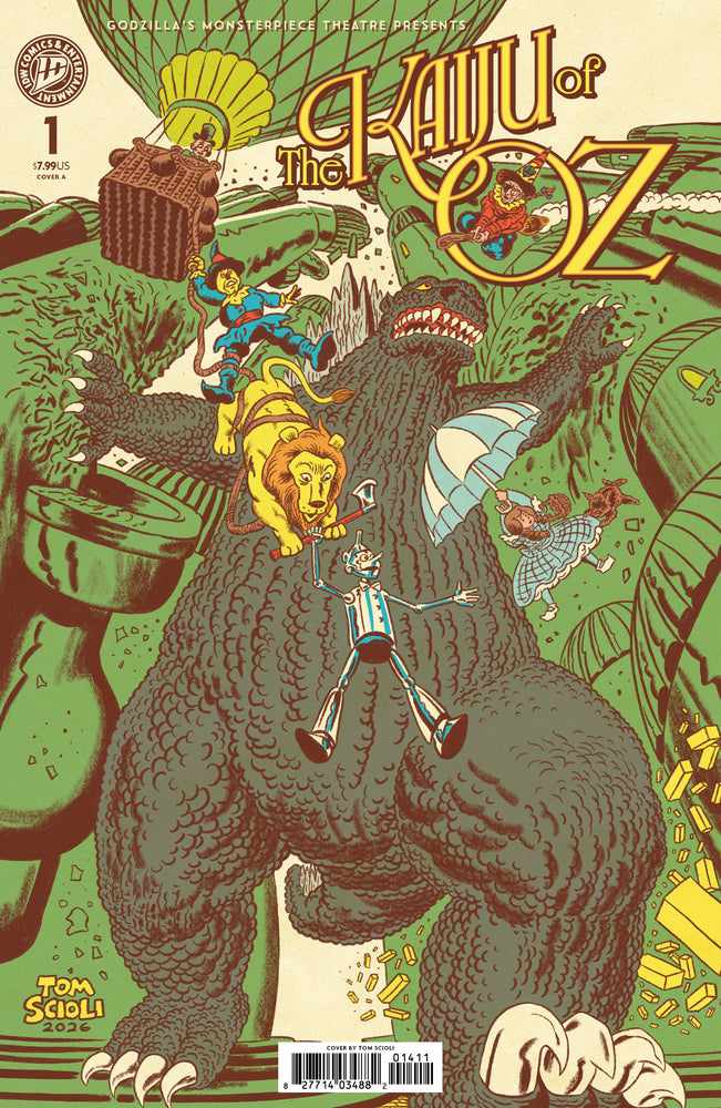 Godzilla’s Monsterpiece Theatre Presents: The Kaiju Of Oz Cover A (Scioli) - Image - Comics - Image - Pop Weasel