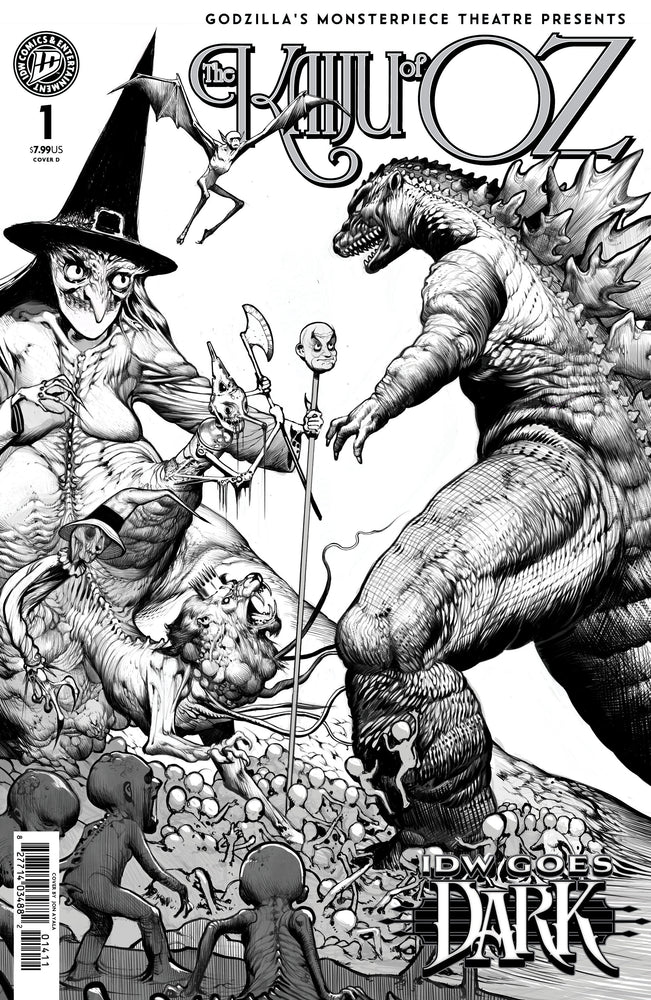 Godzillas Monsterpiece Theatre Presents: The Kaiju Of Oz Variant D (Ayala IDW Goes Dark Variant) - Image - Comics - Image - Pop Weasel