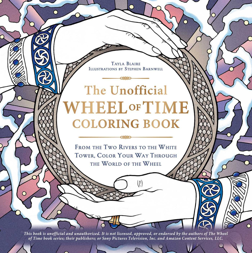 The Unofficial Wheel of Time Coloring Book: From the Two Rivers to the White Tower, Color Your Way Through the World of the Wheel - Books - Image - Pop Weasel