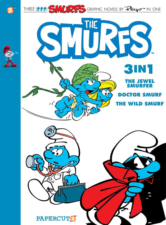 The Smurfs 3-in-1 Vol. 7: Collecting "The Jewel Smurfer," "Doctor Smurf," and "The Wild Smurf"