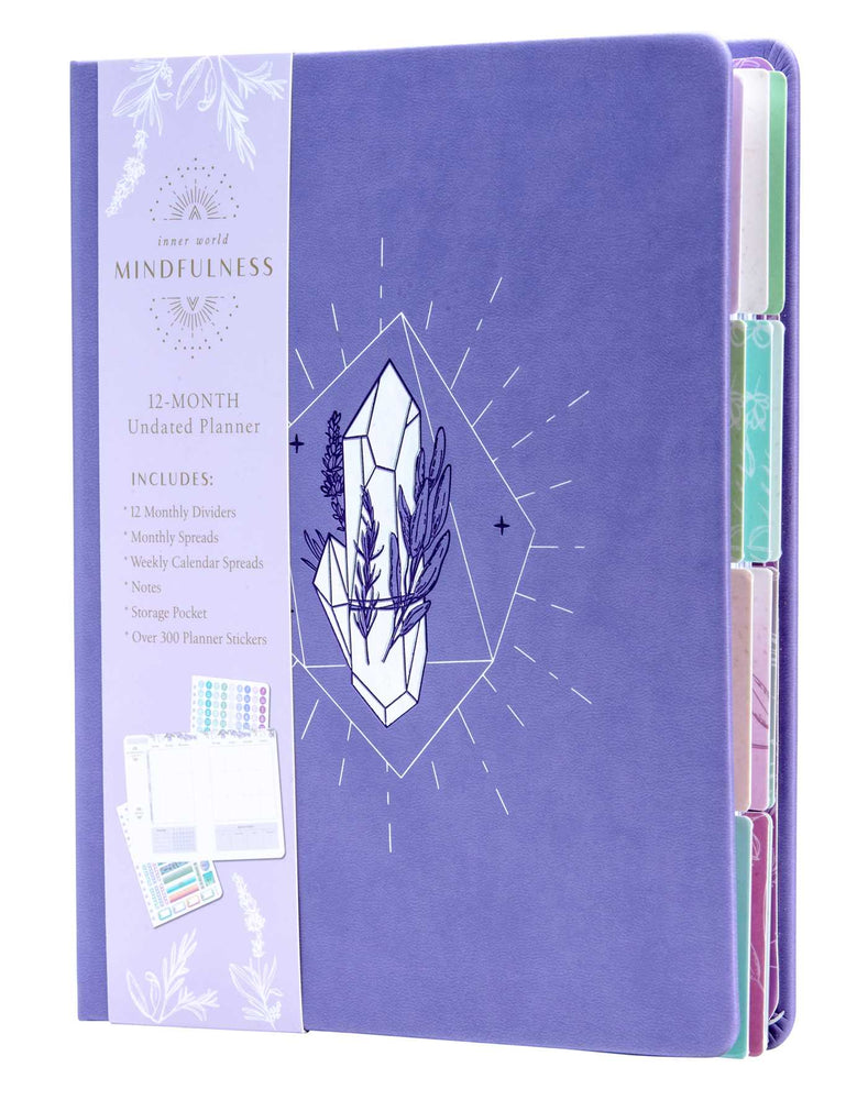 Mindfulness 12-Month Undated Planner - Books - Image - Pop Weasel