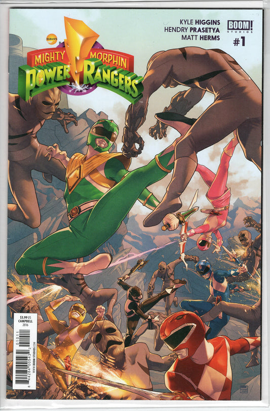 Pre-Owned - Mighty Morphin Power Rangers #1  (March 2016)