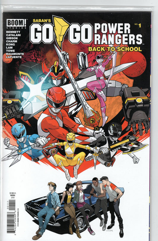 Pre-Owned - Saban's Go Go Power Rangers: Back to School #1  (September 2018)