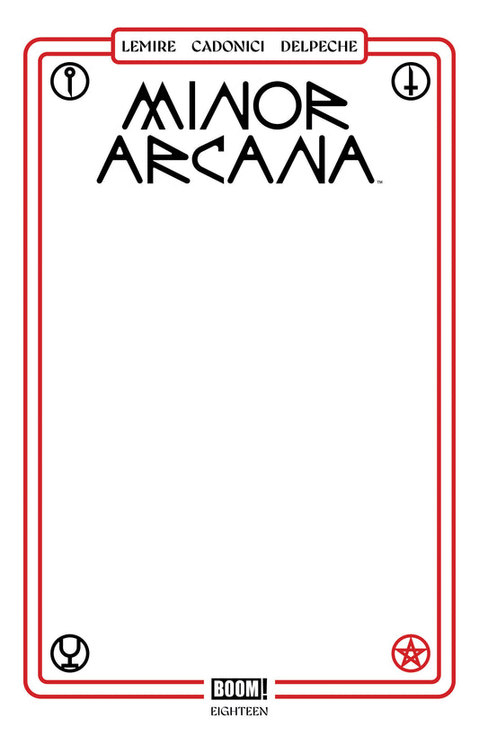 Minor Arcana #18 C Blank Sketch Variant - Image