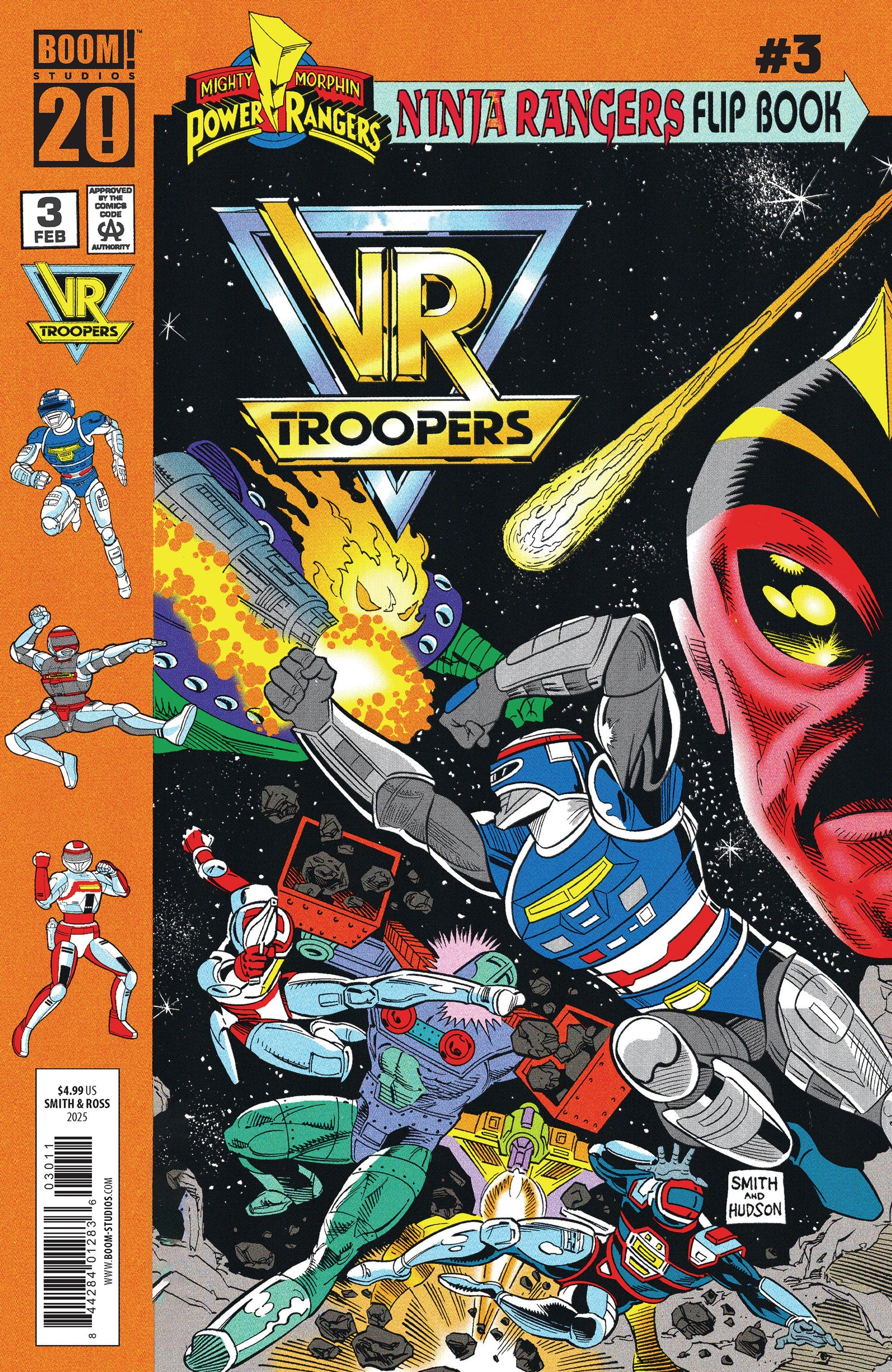 VR Troopers/Power Rangers Flipbook Facsimile Edition