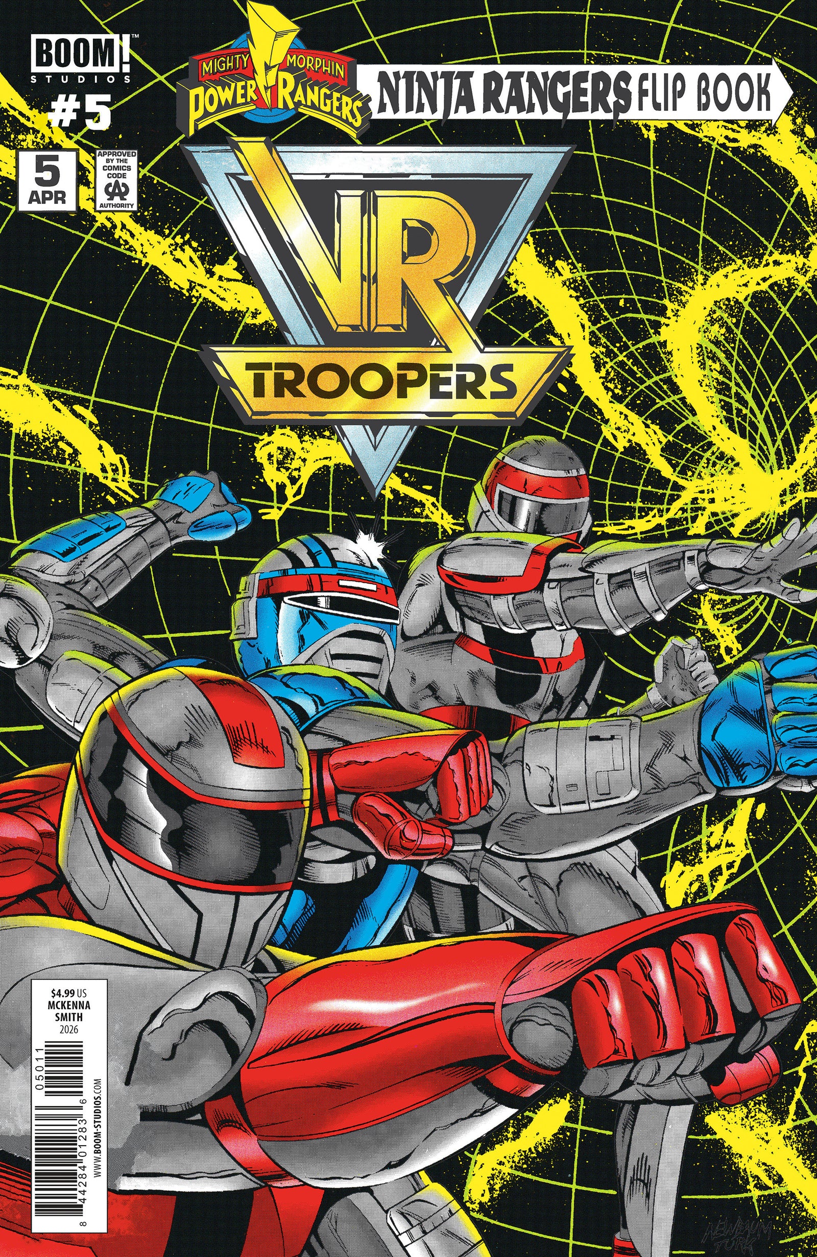 VR Troopers/Power Rangers Flipbook Facsimile Edition