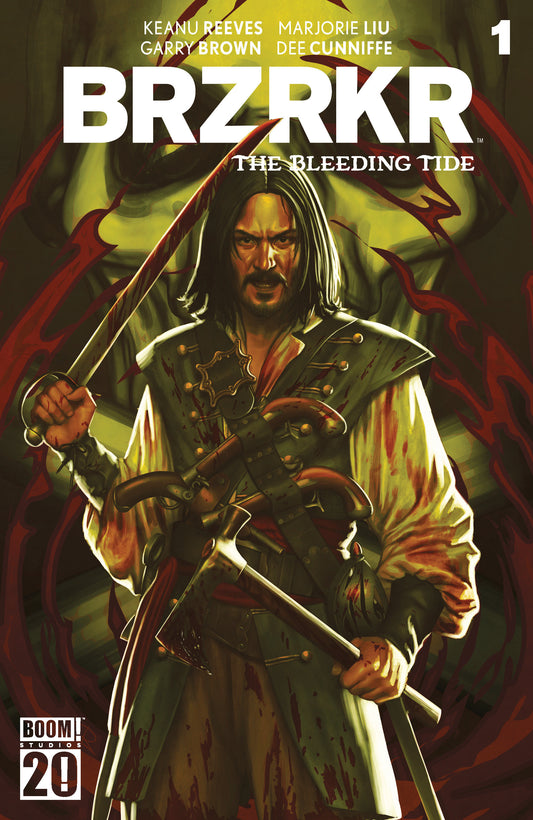 BRZRKR: The Bleeding Tide #1 E Variant (Dressed, Foil, Puebla)