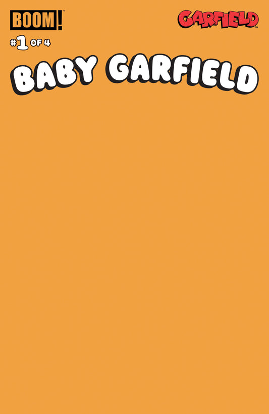 Baby Garfield #1 D Blank Sketch Orange Variant (Dressed, Sketch) - Image
