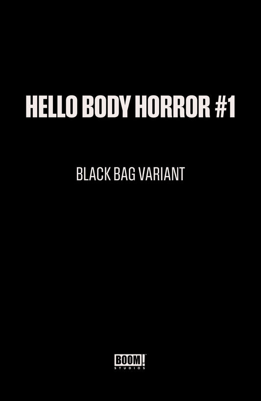 Hello Body Horror #1 C Black Bag Variant (Dressed, Black Bag, Wayshak) - Image