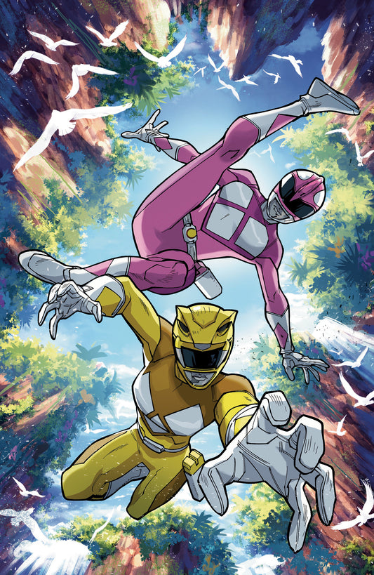 Mighty Morphin Power Rangers (2026) #3 E Foil Variant (Full Art, Foil, Balám) - Image