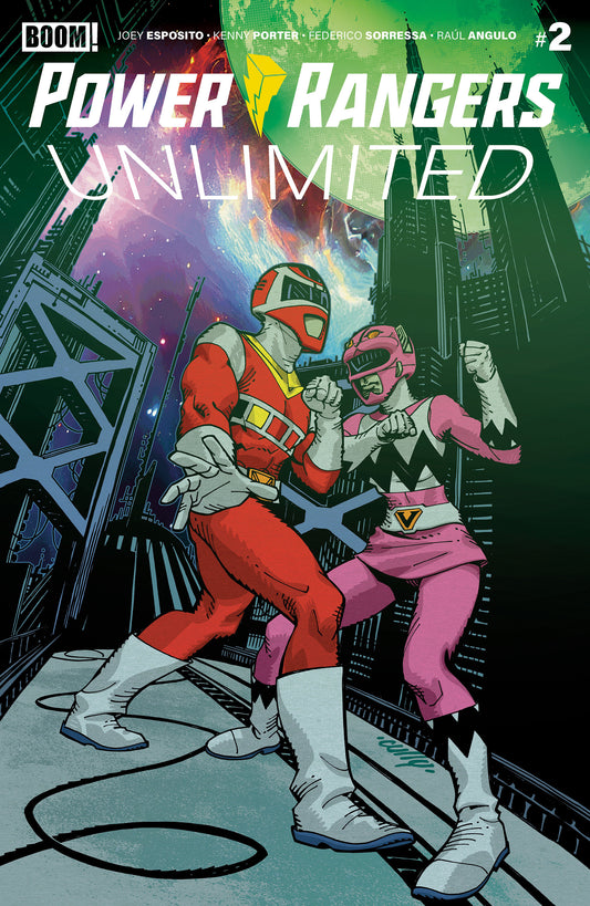 Power Rangers Unlimited #2 B Variant (Dressed, Hamner) - Image