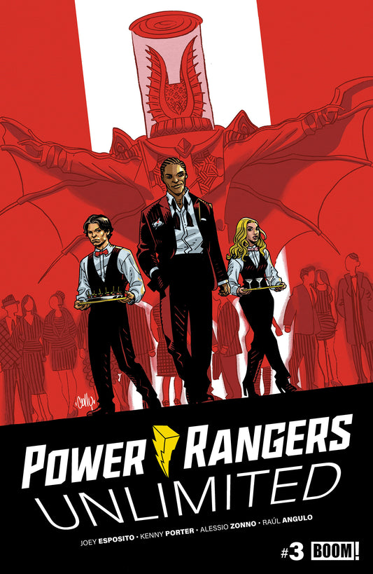 Power Rangers Unlimited #3 B Variant (Dressed, Hamner) - Image