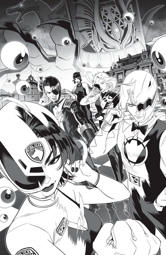 Power Rangers Unlimited #3 J Unlimited Variant (Full Art, Zonno) - Image