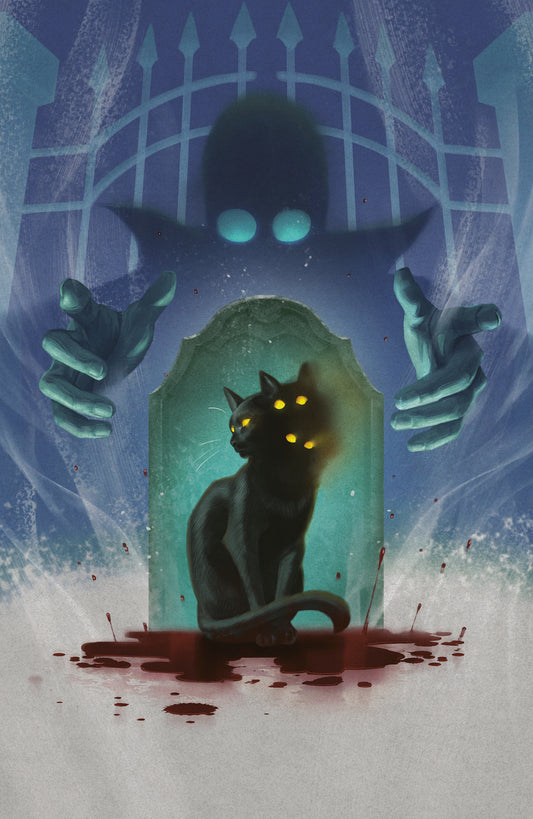 Stuff Of Nightmares: The Cat In The Coffin #1 B Variant (Dressed, Murakami) - Image