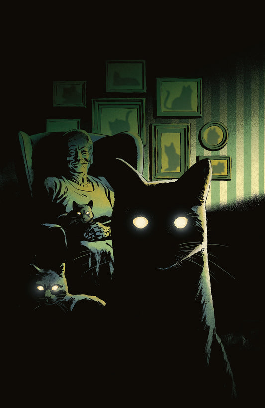 Stuff Of Nightmares: The Cat In The Coffin #1 C Homage Variant (Dressed, Gorham) - Image