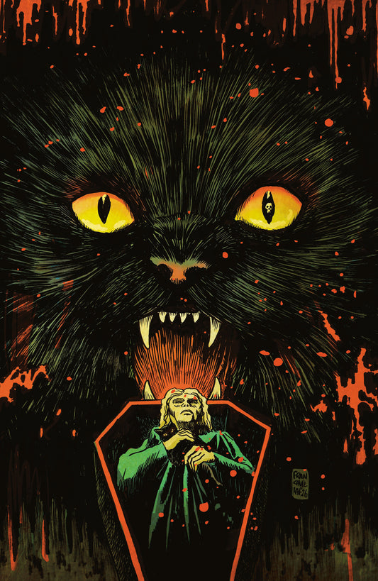 Stuff Of Nightmares: The Cat In The Coffin #1 D Glow In The Dark Variant (Full Art, Francavilla) - Image
