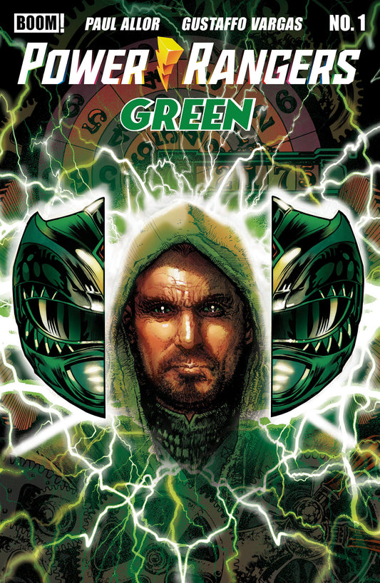 Power Rangers Green #1 A Main (Dressed, Harris) - Image