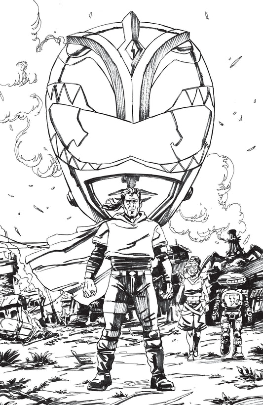 Power Rangers Green #1 N Unlimited Variant (Full Art, Vargas) - Image