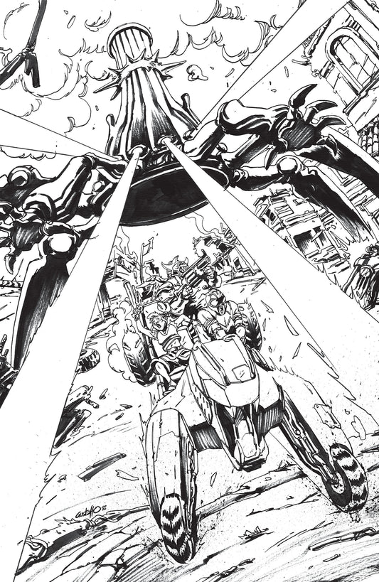 Power Rangers Green #2 K Unlimited Variant (Full Art, Vargas) - Image