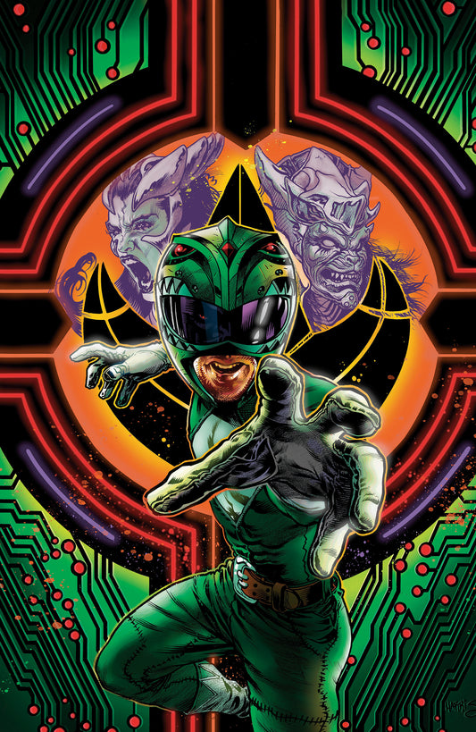 Power Rangers Green #3 D Foil Variant (Full Art, Foil, Harris) - Image