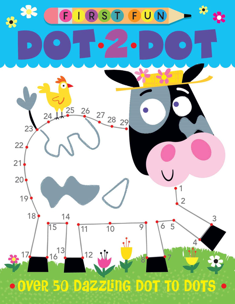 First Fun: Dot-to-Dot: Over 50 Dazzling Dot-to-Dots - Books - Image - Pop Weasel