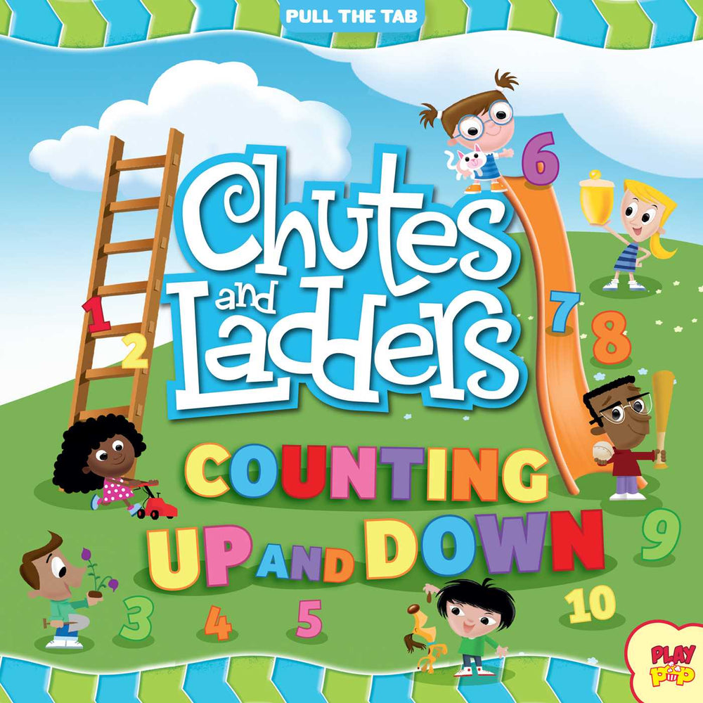 Chutes and Ladders: Counting Up and Down: (Hasbro Board Game Books, Preschool Math, Numbers, Pull-the-Tab Book) - Childrens Books - Image - Pop Weasel