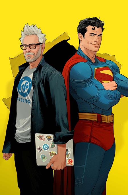 Superman Unlimited #1  F Dan Mora James Gunn Cameo Card Stock Var - Image