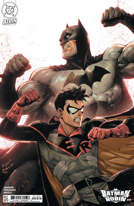 Batman And Robin #19  C Miguel Mendonca Card Stock Var image