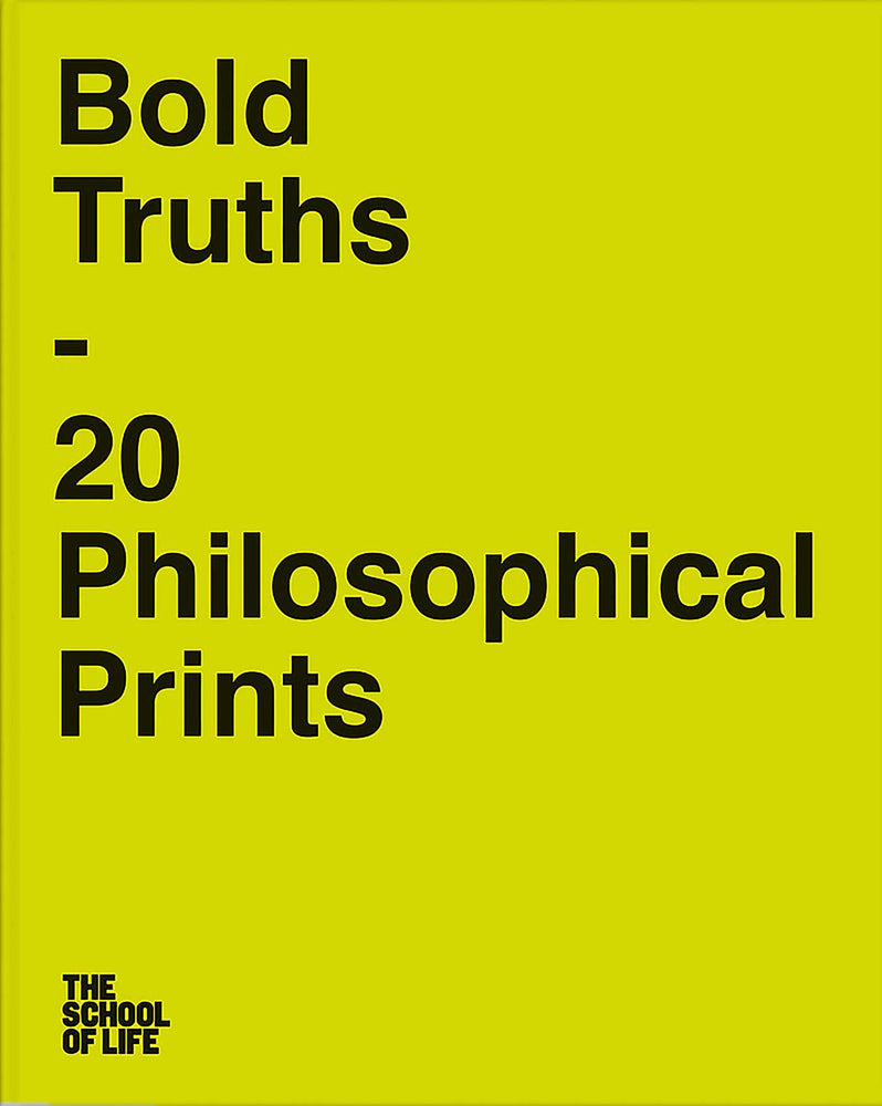 Bold Truths: 20 Philosophical Prints - Books - Image - Pop Weasel