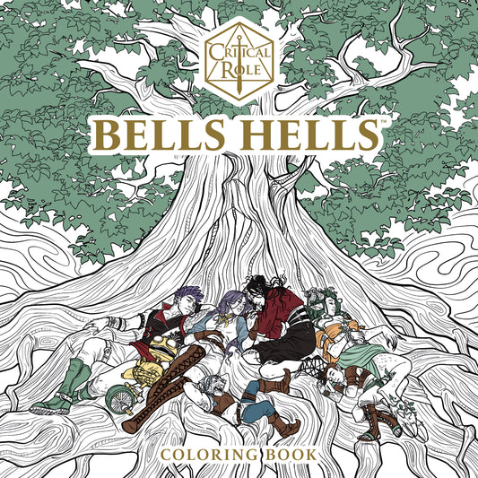 Critical Role: Bells Hells Coloring Book - Image