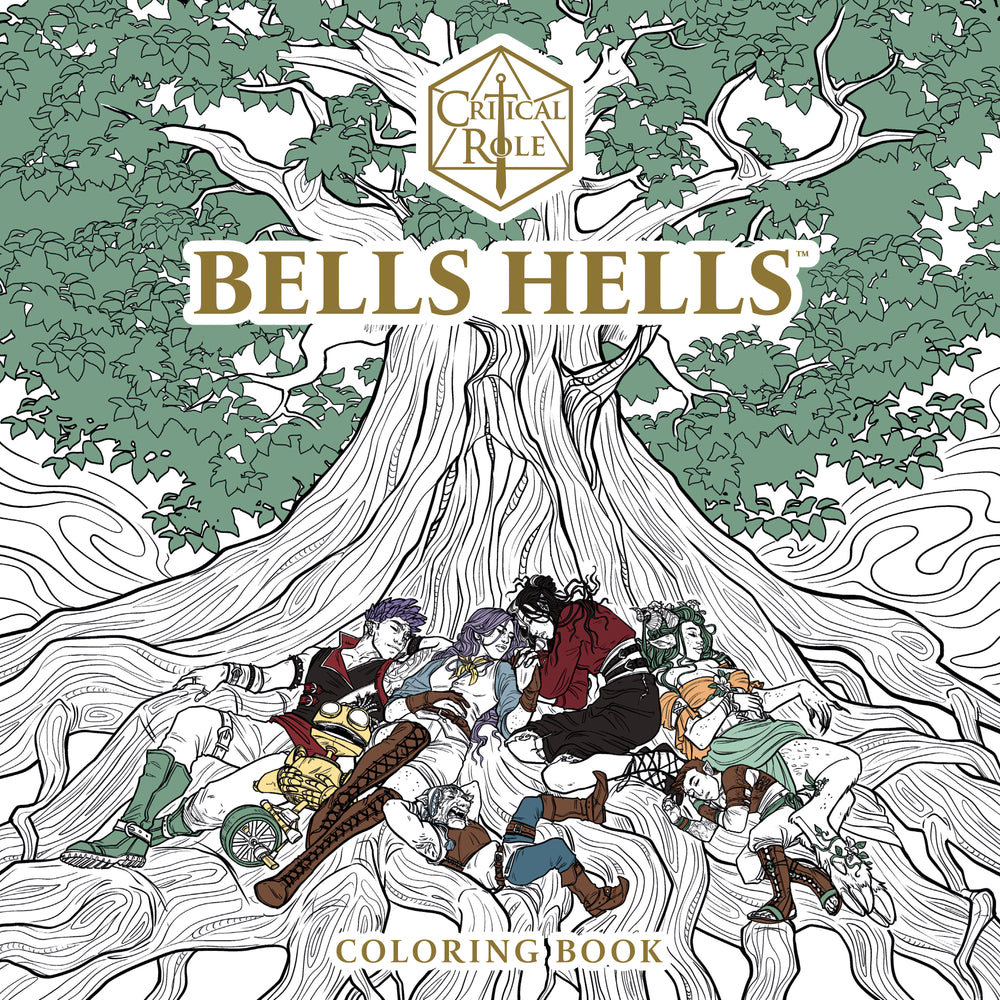 Critical Role: Bells Hells Coloring Book - Image - Colouring Book - Image - Pop Weasel
