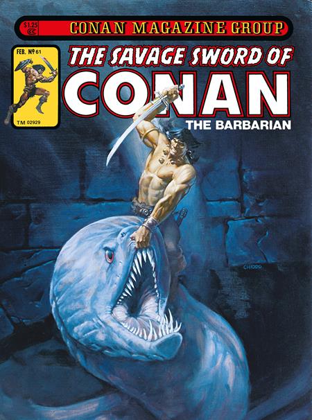 Savage Sword Of Conan The Original Comics Omnibus  | Hardcover Vol 05 Direct Market Exclusive Joe Chiodo - Image - Graphic Novels - Image - Pop Weasel