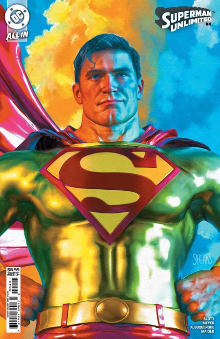 Superman Unlimited #4  B Mark Spears Card Stock Var - Image