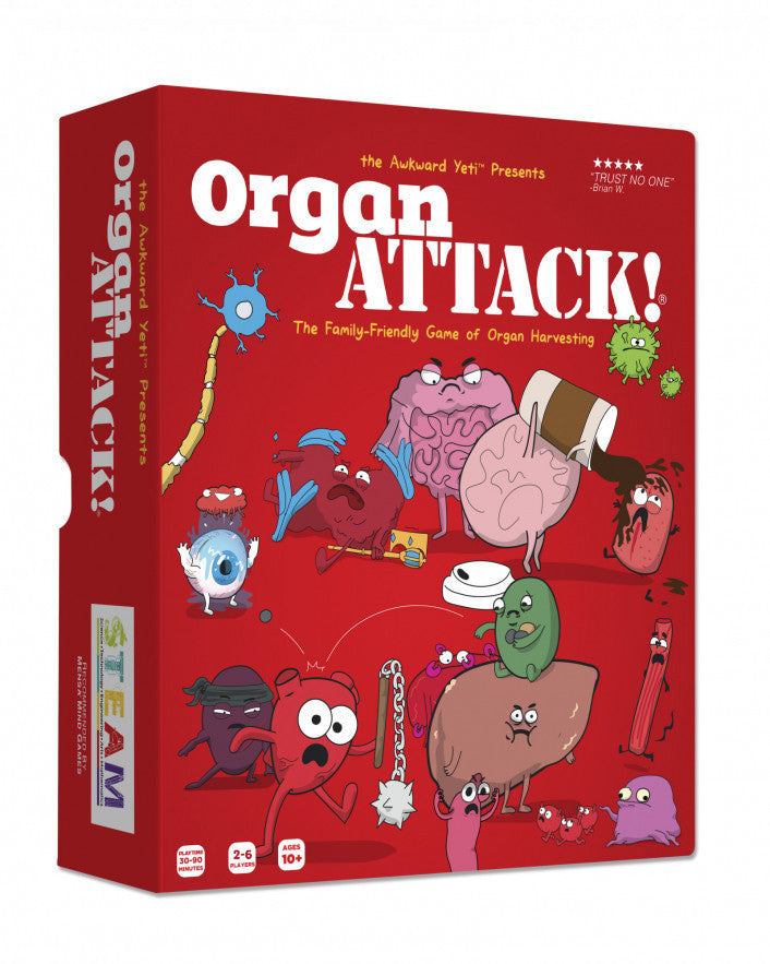 Pop Weasel Image of Organ ATTACK! New Edition - Board Games - Image - Pop Weasel