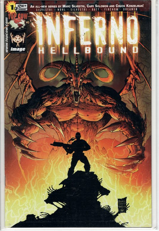 Pre-Owned - Inferno: Hellbound #1  (January 2002) Scanned Image Pop Weasel Pre-Owned Comics