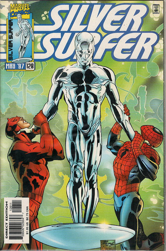 Pre-Owned - Silver Surfer #128  (May 1997) Scanned Image Pop Weasel Pre-Owned Comics