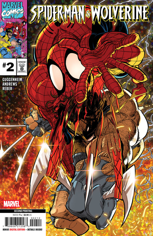 SPIDER-MAN & WOLVERINE #2 KAARE ANDREWS 2ND PRINTING VARIANT - Image