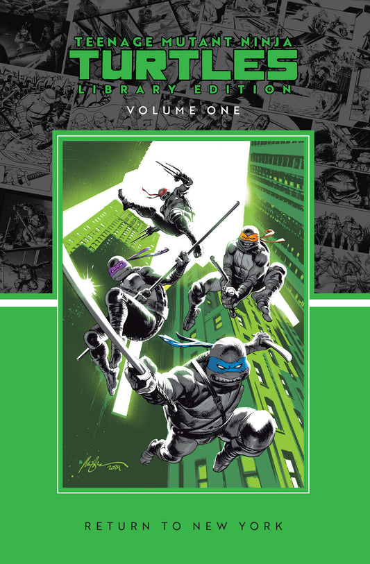 Teenage Mutant Ninja Turtles, Vol. 1: Return to New York Library Edition | Hardcover - Image