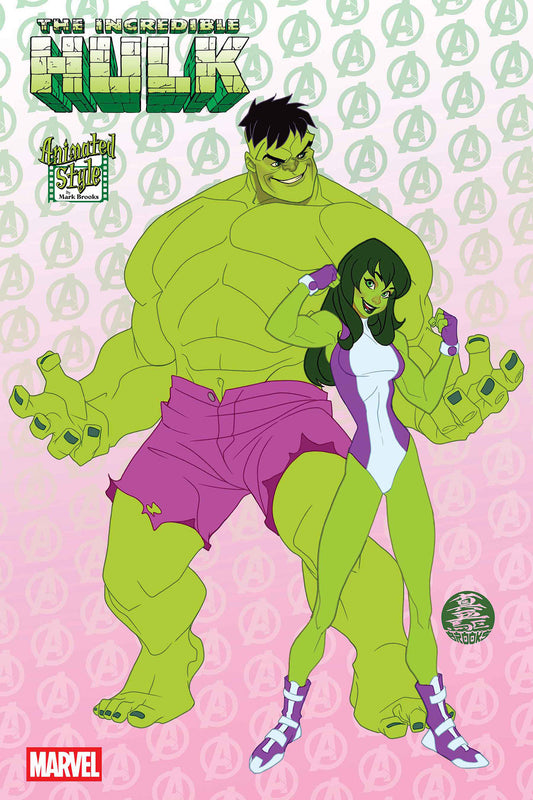 INCREDIBLE HULK #22 MARK BROOKS ANIMATED-STYLE VARIANT image