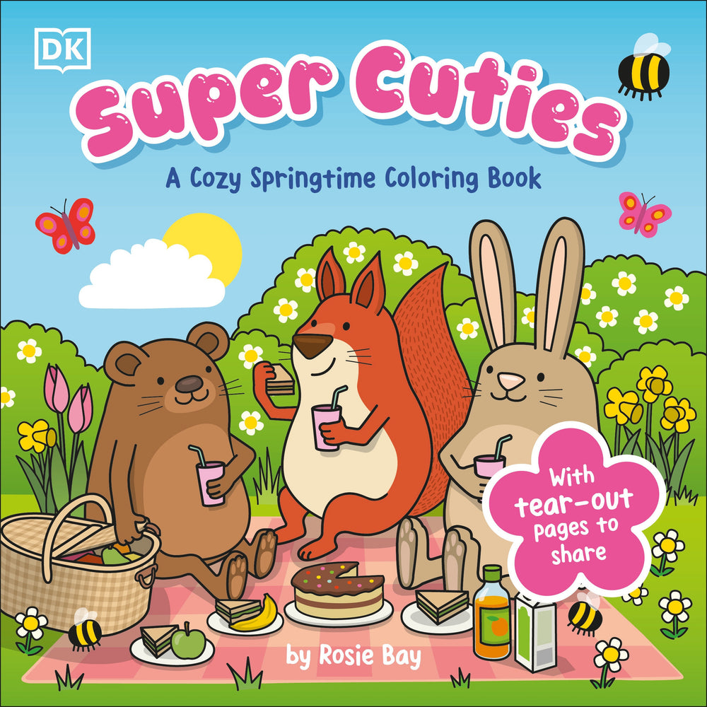 Super Cuties: A Cozy Springtime Coloring Book - Image - Children/Young Adult - Image - Pop Weasel