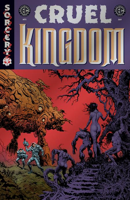 Ec Cruel Kingdom #1 (of 4)  D Liam Sharp Silver Foil Var image