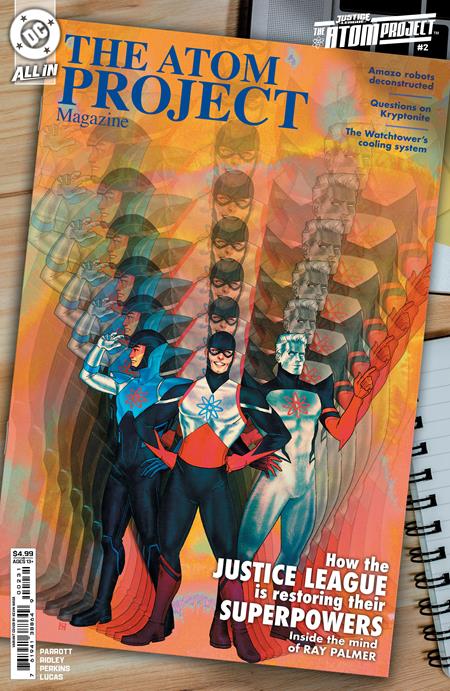 Justice League The Atom Project #2 (of 6)  C Kevin Wada Card Stock Var image