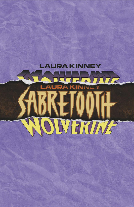 LAURA KINNEY: WOLVERINE #10 FORESHADOW LOGO VARIANT - Image