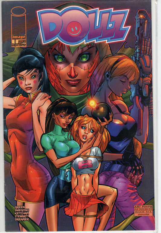 Pre-Owned - The Dollz #1  (April 2001) Scanned Image Pop Weasel Pre-Owned Comics