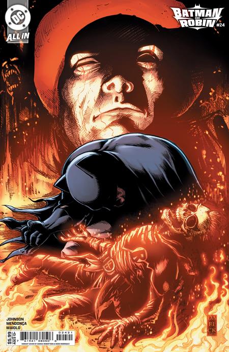 Batman And Robin #24  B Darick Robertson Card Stock Var - Image