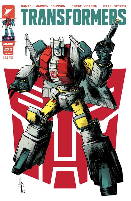 Transformers #20 2nd Ptg  B Jason Howard Autobot Var - Image