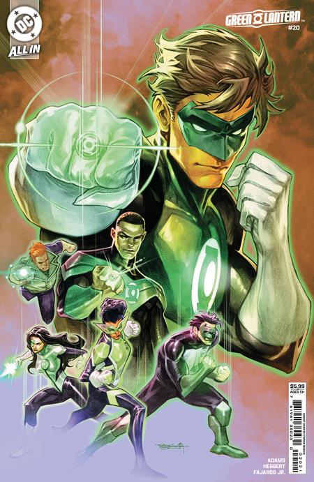 Green Lantern #20  B Stephen Segovia Card Stock Var image