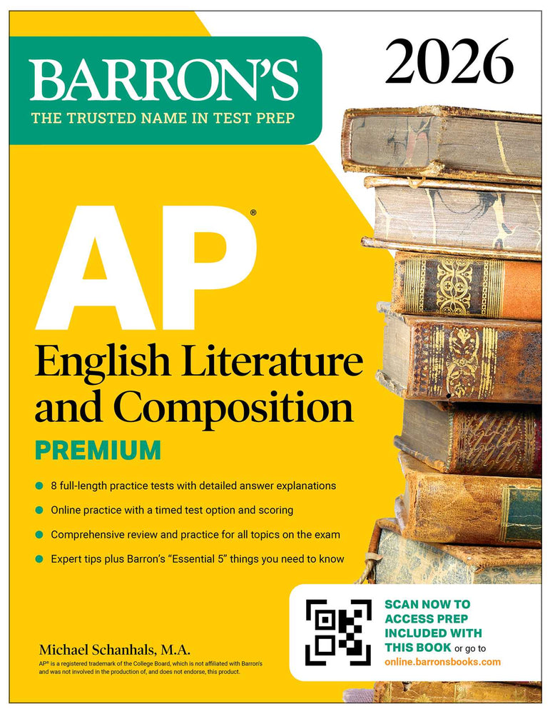 AP English Literature and Composition Premium, 2026: Prep Book with 8 Practice Tests + Online Practice image - Non-Fiction - Image - Pop Weasel